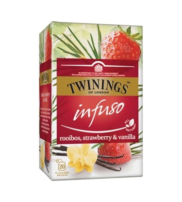 Picture of TWININGS INFUSO STRAW/VAN 40G